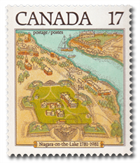 Niagara-on-the-Lake postage stamp